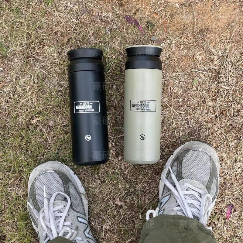 พร้อมส่ง-neighborhood-กระติกน้ําร้อน-แบบพกพา-สไตล์ญี่ปุ่น-สตรีท-สําหรับตั้งแคมป์กลางแจ้ง