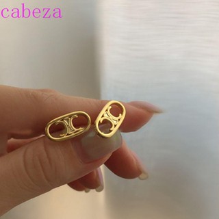 Cabeza ผู้หญิง ห้อย ต่างหู อินเทรนด์ ไข่มุก สําหรับเด็กผู้หญิง อารมณ์ ต่างหูหยดน้ํา