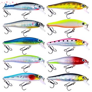 【Anna】Fishing Lure 3D Eye 6# Hook 8.8cm Accessories Lifelike Plastic + Steel