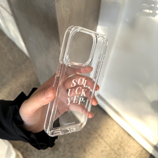 Transparent Phone Case For iphone 14promax Iphone13/12pro Transparent 11/Xsmax Trendy 14 Soft Case