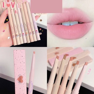 【lovelin】Cappuvini ปากกาลิปสติก รูปทรงริมฝีปาก สีนู้ด สําหรับแต่งหน้า