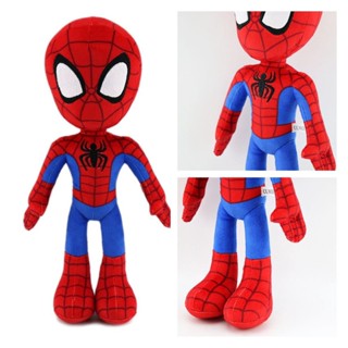 หมอนตุ๊กตา ยัดนุ่น Marvel Avengers Spiderman ของเล่นสําหรับเด็ก