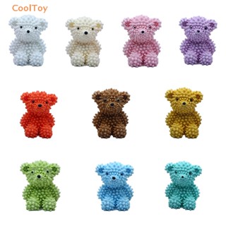 Cooltoy จี้ตุ๊กตาหมีทุเรียน สีมาการอง ขนาดเล็ก สําหรับแขวนตกแต่งบ้าน รถยนต์ 5 ชิ้น