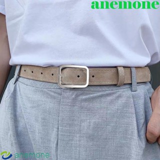 Anemone เข็มขัดหนัง ปรับได้ สไตล์วินเทจ สําหรับผู้หญิง