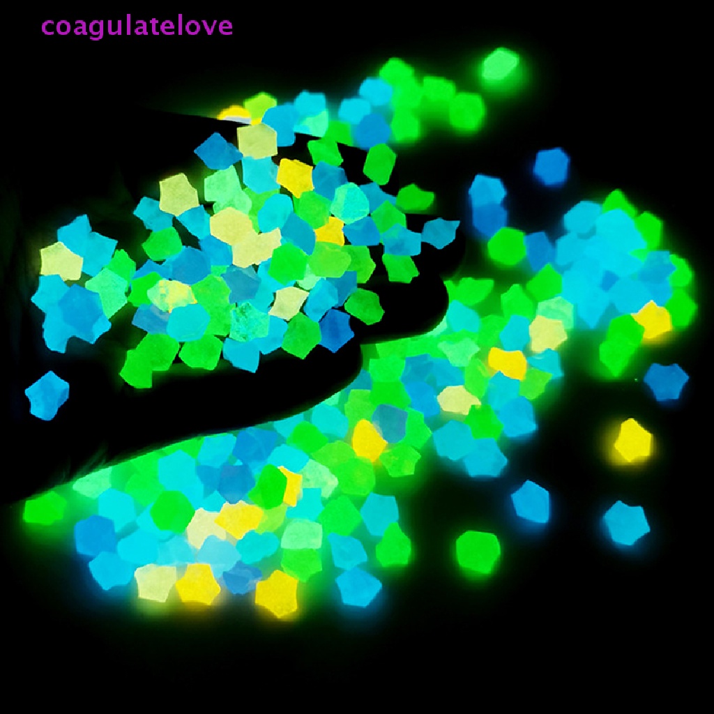 coagulatelove-หินกรวดเรืองแสงในที่มืด-สําหรับตกแต่งตู้ปลา-300-ชิ้น-ขายดี