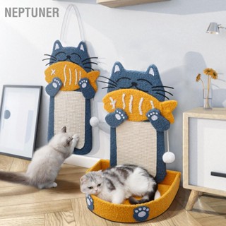 NEPTUNER Cat Scratcher Sisal Grinding Claws Cute Scratch Pad ของเล่นสำหรับอุปกรณ์แมวลูกแมว