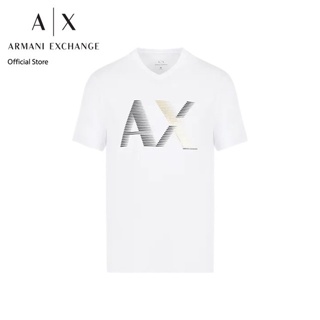 AX Armani Exchange เสื้อยืดผู้ชาย รุ่น AX3RZTHBZJBYZ1100 - สีขาว