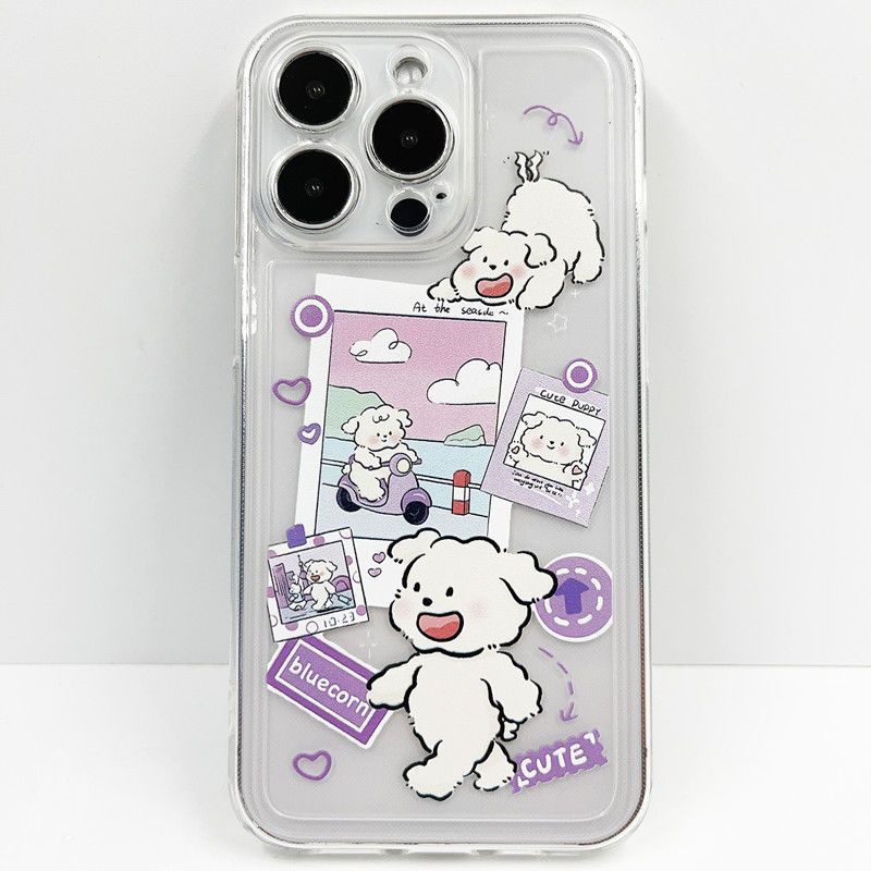 cute-puppy-phone-case-for-iphone-11-phone-case-for-iphone12promax-14-protective-case-13-transparent-xr