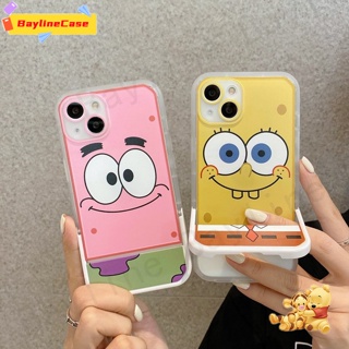 เคสโทรศัพท์มือถือ แบบนิ่ม ลายการ์ตูนสพันจ์บ็อบ กันกระแทก สําหรับ iPhone 11 14 12 13 Pro Max SE 2020 X Xr Xs Max 8 7 Plus