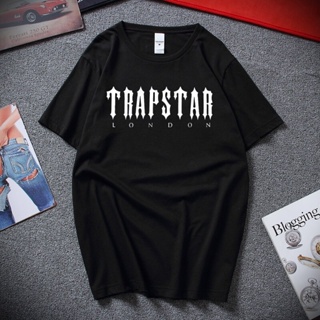 【ใหม่】ราคาต่ำสุด!!【ขายดี】Gildan เสื้อยืด ผ้าฝ้าย 100% พิมพ์ลาย Trapstar London แฟชั่น สําหรับผู้ชาย ผู้หญิง Xs-2Xl S-3XL