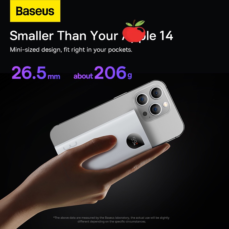 baseus-adaman2-พาวเวอร์แบงค์-30w-หน้าจอดิจิทัล-ชาร์จเร็ว-แบตเตอรี่ภายนอก-vooc-ชาร์จเร็ว