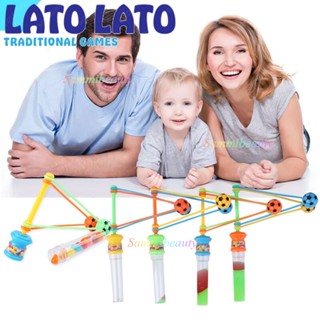 ของเล่นลูกบอล คลายเครียด Latto Latto Indonesia Viral Lato Lato Viral สําหรับเด็ก 5 ชิ้น