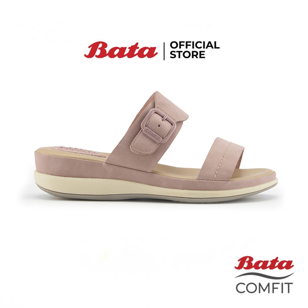 bata-บาจา-comfit-รองเท้าเพื่อสุขภาพ-แบบสวมส้นแบน-สำหรับผู้หญิง-รุ่น-sabry-สีชมพู-6615748-สีกรมท่า-6619748