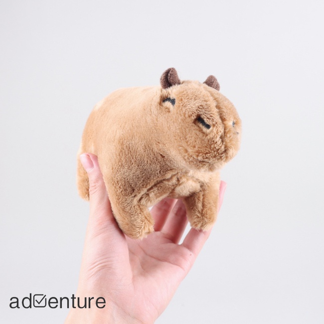 adven-ตุ๊กตานุ่ม-รูปการ์ตูนหนู-capybara-hydrochoerus-ขนาด-20-ซม-ของขวัญสําหรับเด็ก