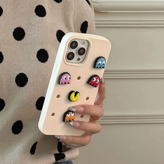 เคส iPhone 14promax ล่าสุด การ์ตูนน่ารัก ลูกบอลการ์ตูนสร้างสรรค์ สามารถเปลี่ยนตำแหน่งได้ เคสซิลิโคน iPhone เคส compatible for iPhone 14 13 12 11 Pro max cases เคสไอโฟน11 กันกระแทก เคสไอโฟน12 iPhone 13 caseiPhone14