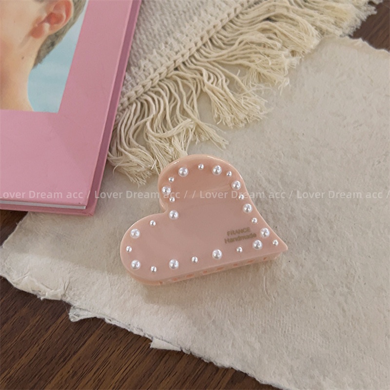 กิ๊บติดผม-รูปหัวใจ-ฉลาม-ประดับไข่มุก