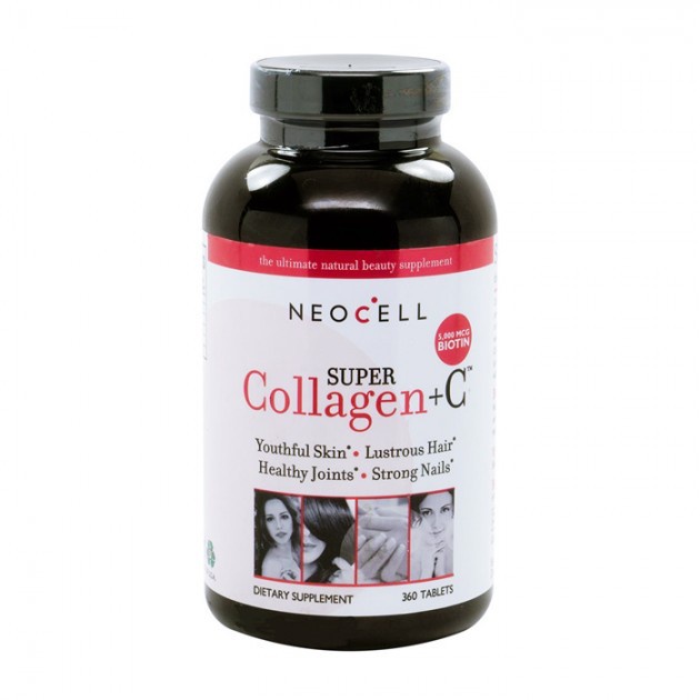 คอลลาเจน-ช่วยให้ผิวพรรณผ่องใส-ดูขาวเปล่งปลั่ง-สุขภาพดี-neocell-super-collagen-c-6000-mg-360-เม็ด