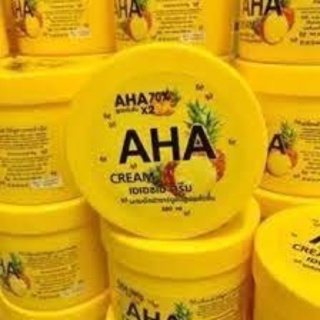 ❤️❤️ เอเอชเอครีม ผสมอัฟฟ่าอาร์บูติน สูตรเข้มข้น AHA 70% ครีมหัวเชื้อผิวขาว AHAx2