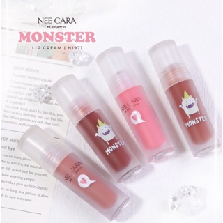 ❤️❤️ นีคาร่า มอสเตอร์ ลิป ครีม 3.8กรัม NEE CARA Monster Lip Cream