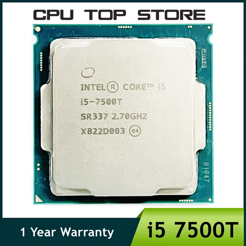 โปรเซสเซอร์ CPU Intel Core i5-7500T i5 7500T 2.7GHz Quad-Core Quad ...