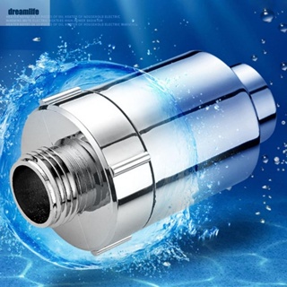 【DREAMLIFE】Removable Bathroom Shower Head In-Line Filter Purifier Softener Clean Water Tool