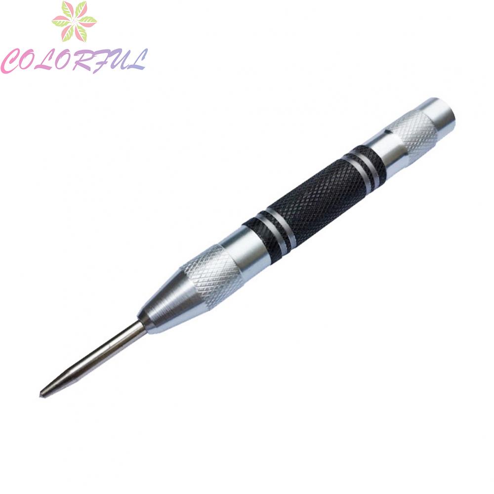 【COLORFUL】Easy to use Spring Loaded Marker | Automatic Center Punch for ...