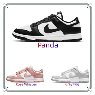 ของแท้ 𝟭𝟬𝟬% Nike Dunk Low Retro  panda รองเท้าผ้าใบ