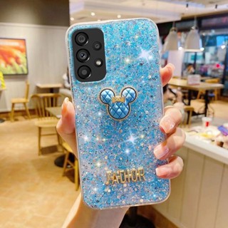 เคสโทรศัพท์ สําหรับ Samsung A53 A52 A52S A23 A73 A33 A32 A72 A13 A04 A03 A02 4G 5G มือถือแบบนิ่ม กันกระแทก ลายการ์ตูน แวววาว