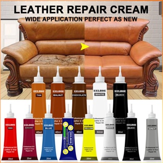 20ml Advanced Leather Refurbishing Repair Gel Repairs Burns Holes Gouges For Leather Surface Sofa Car Seat Bag Complementary Cream -FE