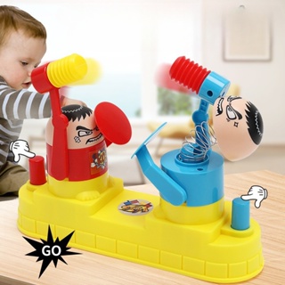 ใหม่ ของเล่นเด็กอนุบาล: สองคนต่อสู้, เอาชนะปฏิสัมพันธ์ระหว่างพ่อแม่และลูก, เกมโต๊ะ, ของเล่นเพื่อการศึกษาสําหรับเด็ก, กดด้วยมือ, ตัวร้ายตี