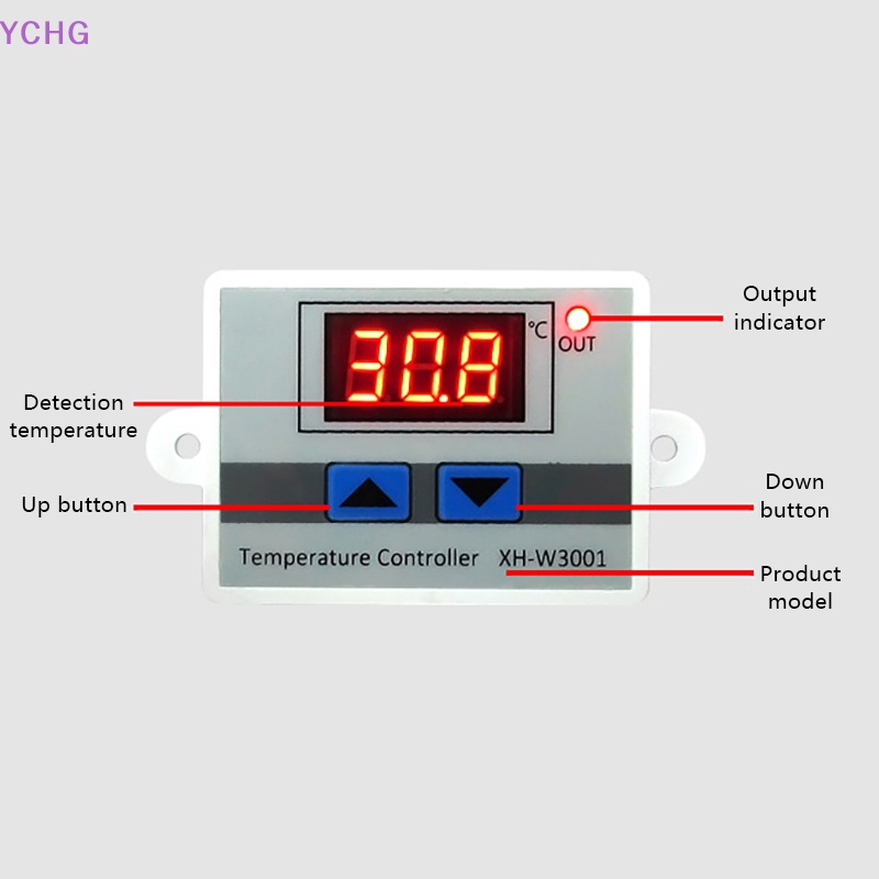 ychg-xh-w3001-สวิตช์ควบคุมอุณหภูมิดิจิตอล-ไมโครคอมพิวเตอร์