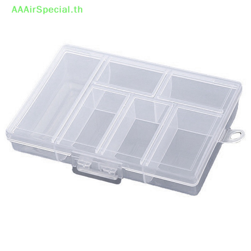 aaairspecial-กล่องเก็บลูกปัด-แบบใส-6-ช่อง-พกพาง่าย-สําหรับกระดุม-th