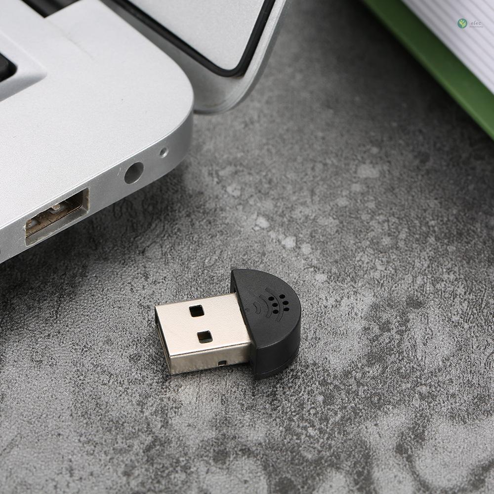 พร้อมส่ง-อะแดปเตอร์ไมโครโฟน-usb-2-0-ขนาดเล็ก-สําหรับแล็ปท็อป-คอมพิวเตอร์ตั้งโต๊ะ-skype-msn-voip