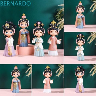 Bernardo โมเดลตุ๊กตาเรซิ่น รูป Peking Opera สไตล์จีนโบราณ สําหรับตกแต่งบ้าน