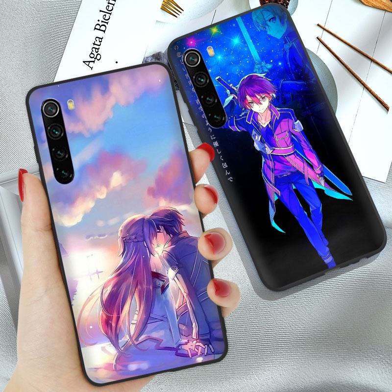 เคสโทรศัพท์ซิลิโคน-แบบนิ่ม-ลาย-sword-art-online-สําหรับ-xiaomi-mi-11-lite-9t-pro-cc9e-a1-a2-lite-a3-5x-6x-9-8-lite-h9lh