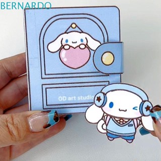 Bernardo หนังสือสติกเกอร์ ลายการ์ตูนชินนาม่อนโรล ปอมปอมปุริน 3D เสียงเงียบ DIY