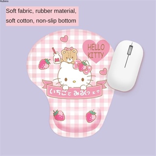 Sanrio Mousepad With Wrist Guard Super Soft Space Silicone Wrist Mouse Pad Aube