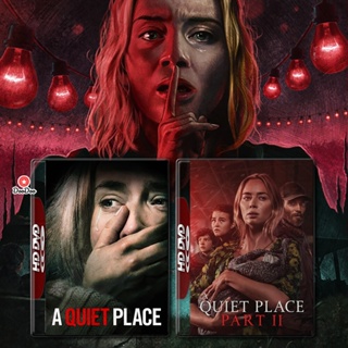 DVD A Quiet Place Part 1-2 ดินแดนไร้เสียง 1-2 (2021) DVD หนังใหม่ มาสเตอร์ เสียงไทย (เสียง ไทย/อังกฤษ | ซับ ไทย/อังกฤษ)