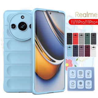 เคสโทรศัพท์ซิลิโคน TPU แบบนิ่ม กันกระแทก ป้องกันกล้อง สําหรับ Realme 11 Pro Plus 5G Realme11Pro Realme11Pro+