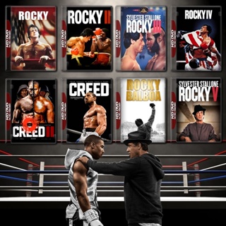 Blu-ray Rocky ร็อคกี้ ราชากำปั้น ทุบสังเวียน ภาค 1-6 + Creed บ่มแชมป์เลือดนักชก ภาค1-3 Bluray Master (เสียง ไทย/อังกฤษ ซ