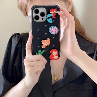 phone case with airbag เคสซิลิโคน for iPhone 14 13 12 11 Pro max xr xsmax 7 8 plus cover silicone case for iPhone 13 เคสไอโฟน11 กันกระแทก Can change the position of the cartoon Thick style