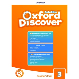 Bundanjai (หนังสือเรียนภาษาอังกฤษ Oxford) Oxford Discover 2nd ED 3 : Teachers Pack (P)