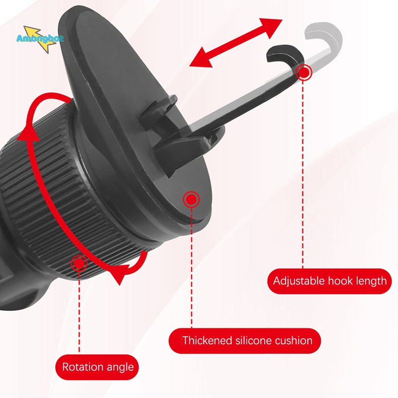 amonghot-gt-ใหม่-ที่วางโทรศัพท์มือถือ-หมุนได้-360-องศา-ติดตั้งง่าย-คุณภาพสูง-สําหรับช่องแอร์รถยนต์
