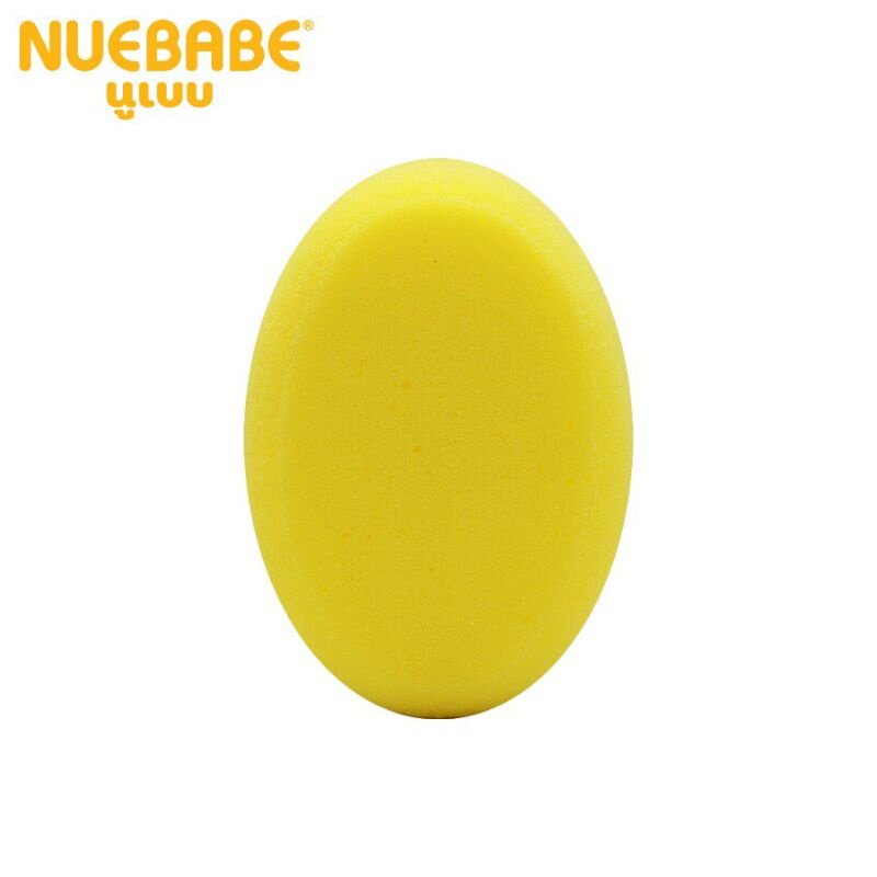 nuebabe-ฟองน้ำเทียม-รูปไข่-อาบน้ำเด็ก-สำหรับผิวอ่อนโยน