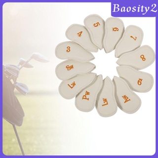 [Baosity2] ผ้าคลุมหัวไม้กอล์ฟ เหล็กพัตเตอร์ สําหรับฝึกตีกอล์ฟ