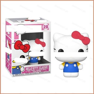 23 FUNKO POP Sanrio Hello Kitty ฟิกเกอร์แอกชัน คลาสสิก โมเดลตุ๊กตา ของเล่นสําหรับเด็ก ของขวัญ ของสะสม รถ เครื่องประดับ