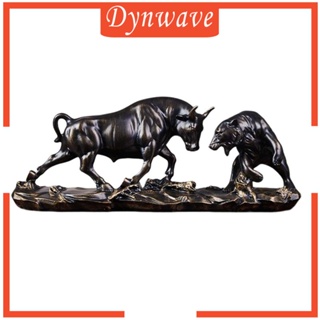 [Dynwave] ฟิกเกอร์เรซิ่น รูปกระทิง ฮวงจุ้ย หมี และวัว สําหรับตกแต่งบ้าน