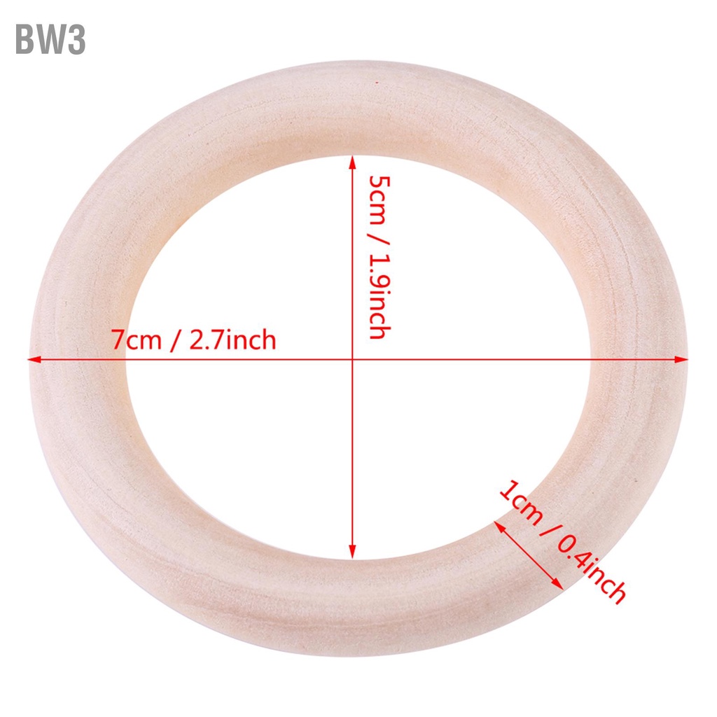 bw3-10-ชิ้นเด็กทารกไม้ธรรมชาติฟันแหวนยางกัดของเล่นสร้อยข้อมือไม้-diy-หัตถกรรม