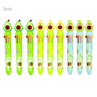 Dudu ปากกาลูกลื่น 8 สี 0 5 มม. 9 ชิ้น สําหรับเด็ก DIY