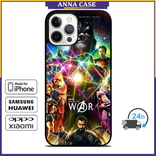 เคสโทรศัพท์มือถือ ลาย Avengers Infinity War 3 สําหรับ iPhone 14 Pro Max 13 Pro Max Samsung Galaxy Note10+ S21Ultra